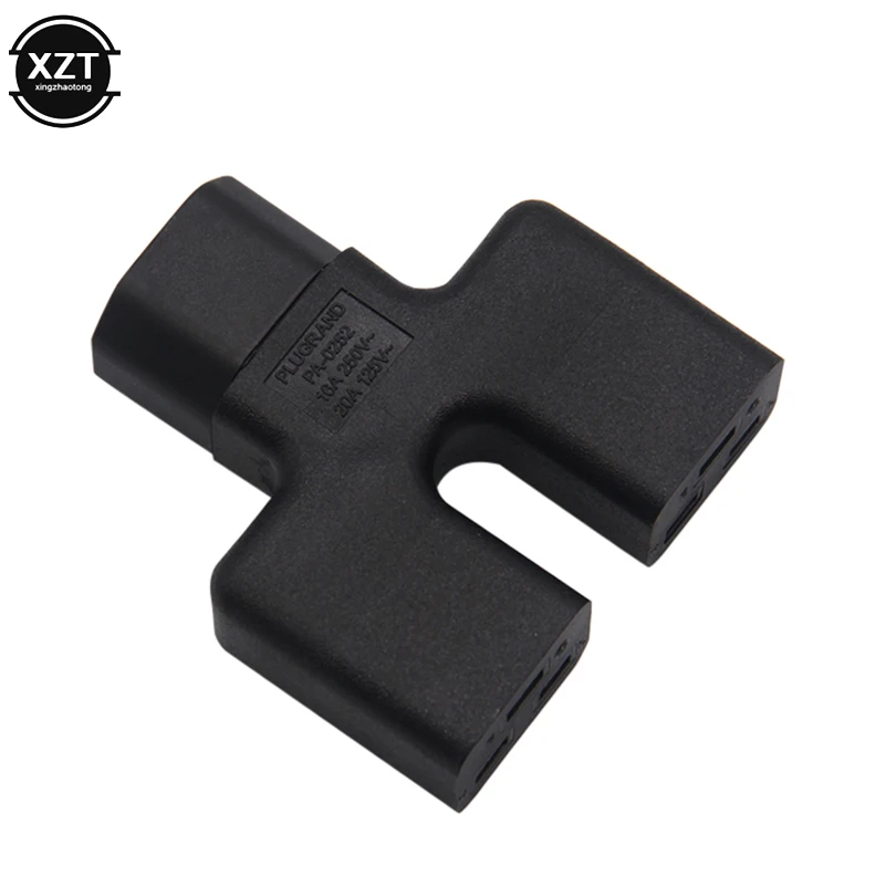 Новый PA 0252 IEC 320 C14 C19 IEC320 штекер двойной 2 * гнездовой адаптер питания 16A 20A UPS PDU