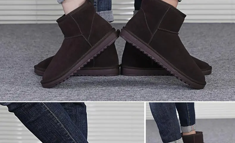 Мужские зимние ботинки; Botas De Nieve Bota Neve; зимние ботинки; Kar Botu Botines Hombre; Мужская обувь; ботинки с высоким берцем; ботильоны унисекс