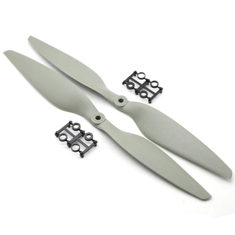 

4pairs Carbon Fiber Nylon 1245 Airplane Propeller CW/CCW Rotation 2-blade Paddle Length 307mm for RC Drone Frame Spare Parts DIY