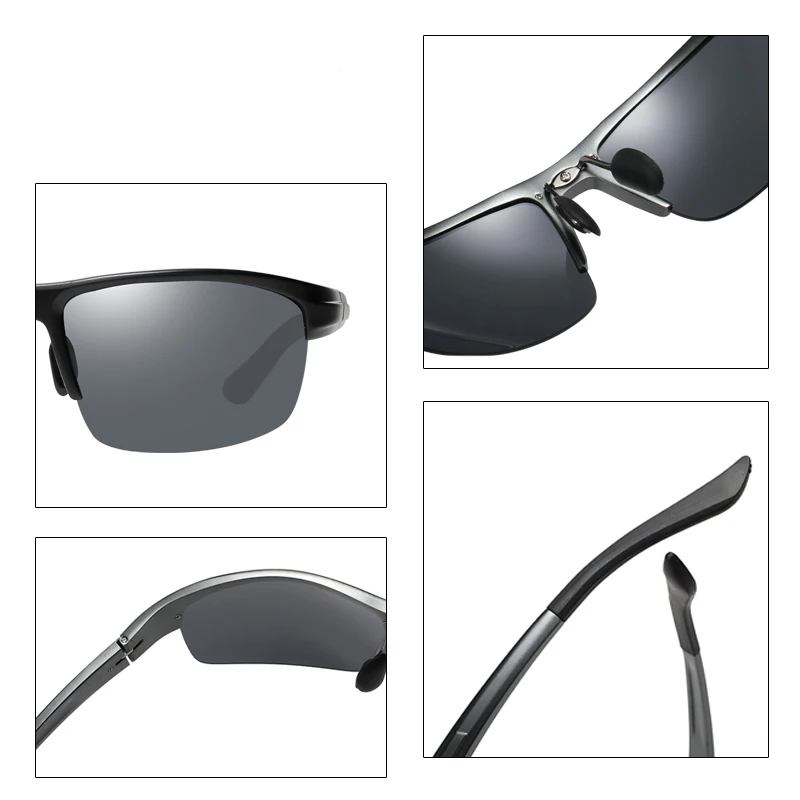 

Brand Aluminum Sunglasses 2020 New Polarized UV400 Mirror Male Sun Glasses Women For Men