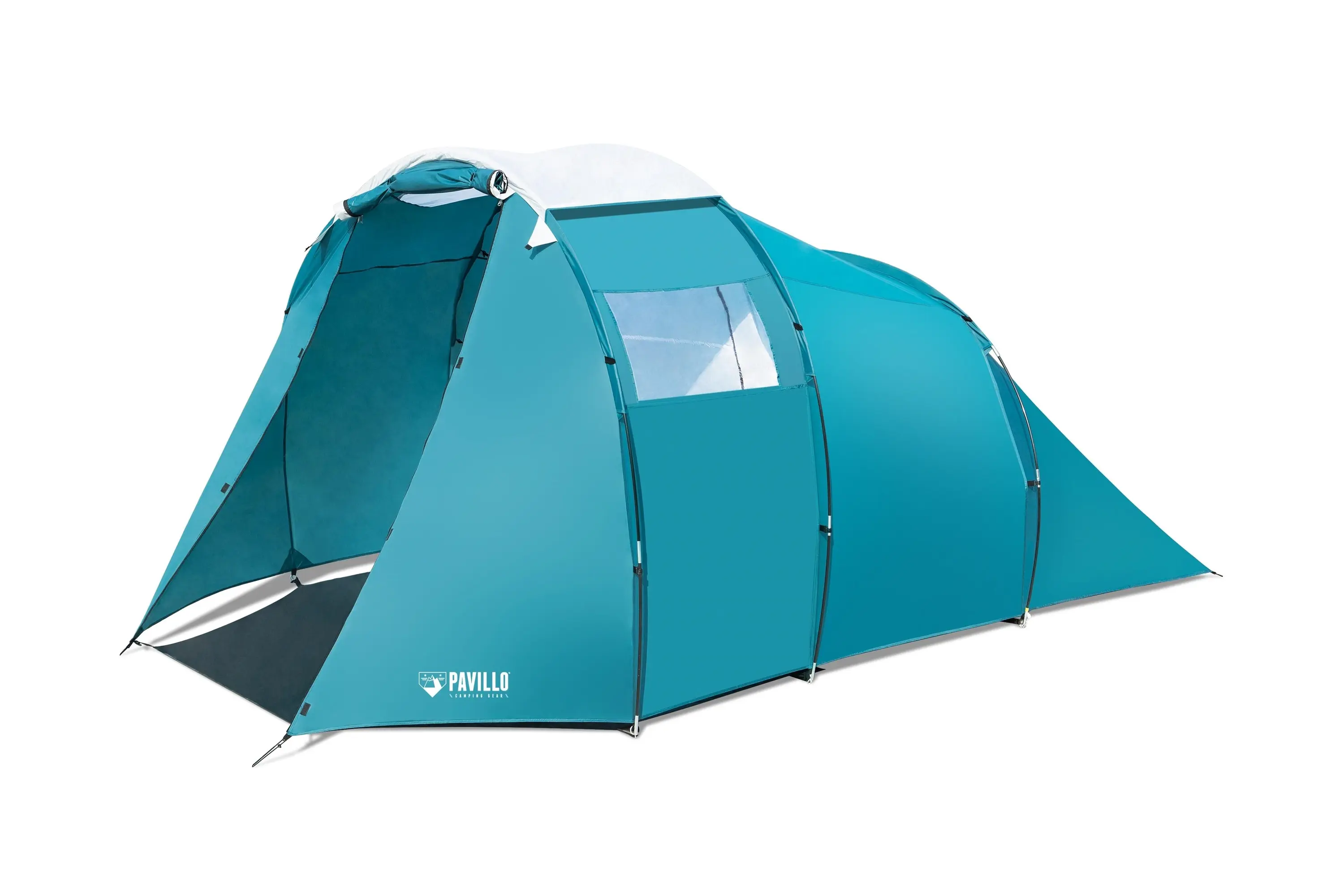 Camping tent tourist Bestway 68092 family dome 4 ((305 cm + 95 cm) x 255 180 cm)) | Спорт и развлечения