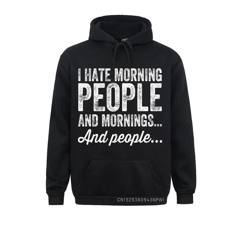 Толстовки с надписью Aying I Hate Morning мужская спортивная одежда мужские толстовки
