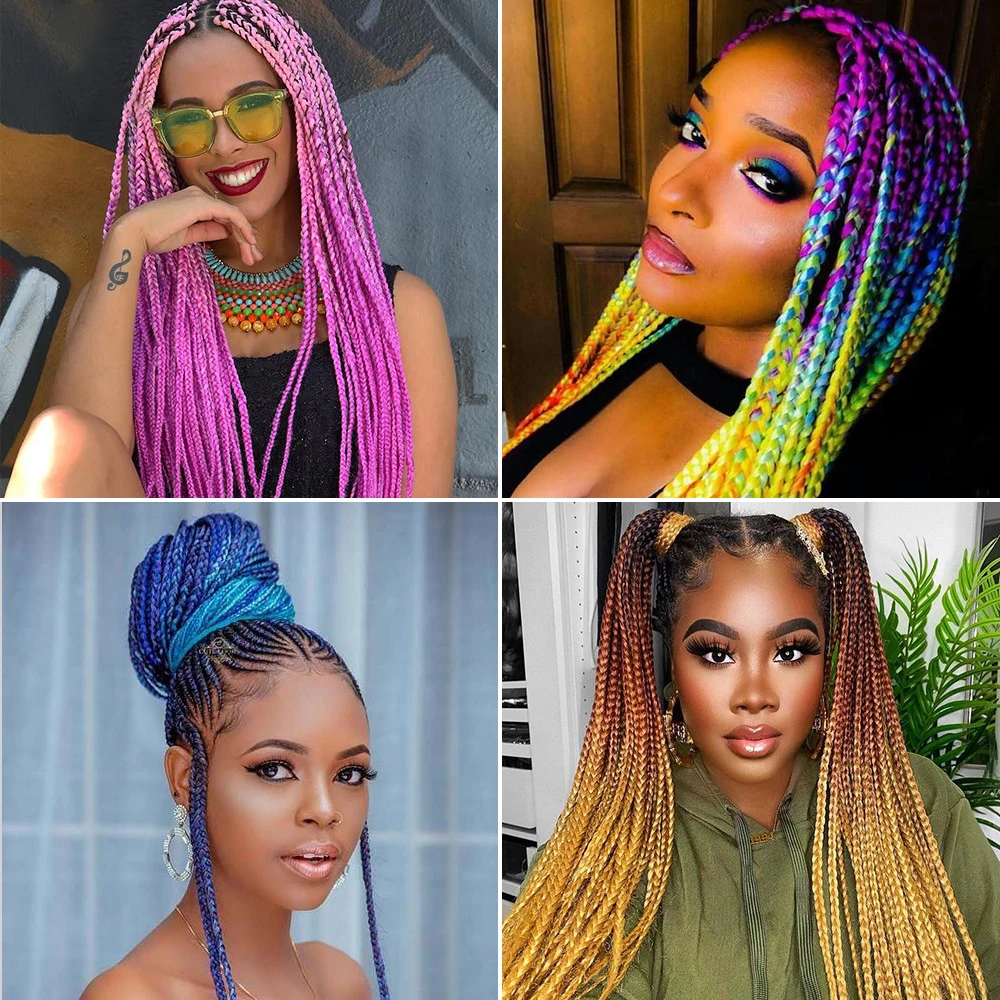 

Long24''CrochetBraidingHairExtensionsPreStretchedJumboSyntheticBraidsHairOmbre3TColorForBlackWomen Annivia