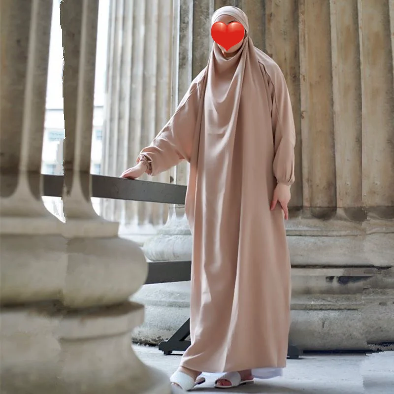 Рамадан Дубай абайя Исламская одежда Турция мусульманская молитвенная с