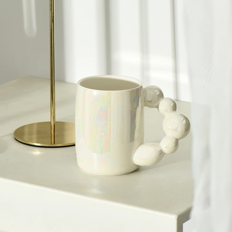 

Nordic Porcelain Coffee Cup Creative Household Afternoon Tea Handmade Western Cup Coffee Xicara De Cha Porcelana Tea Cup KC50BD