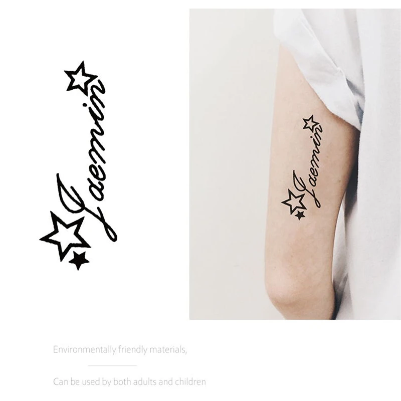 Temporary Waterproof Tattoo Stickers, Unlimited False Tattoos, Wing Stickers, Disposable Decorative Art, Male And Female Ankles