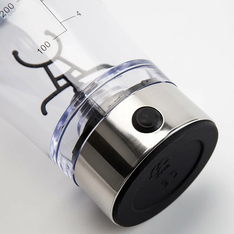 Электрический умный портативный миксер шейкер для протеина съемный бутылочка