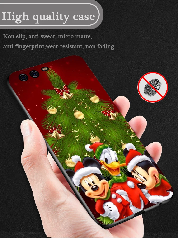 Санта Клаус Рождественская силиконовая мягкая чехол для Huawei P8 P9 P10 P20 P30 Lite Pro P Smart Z Plus