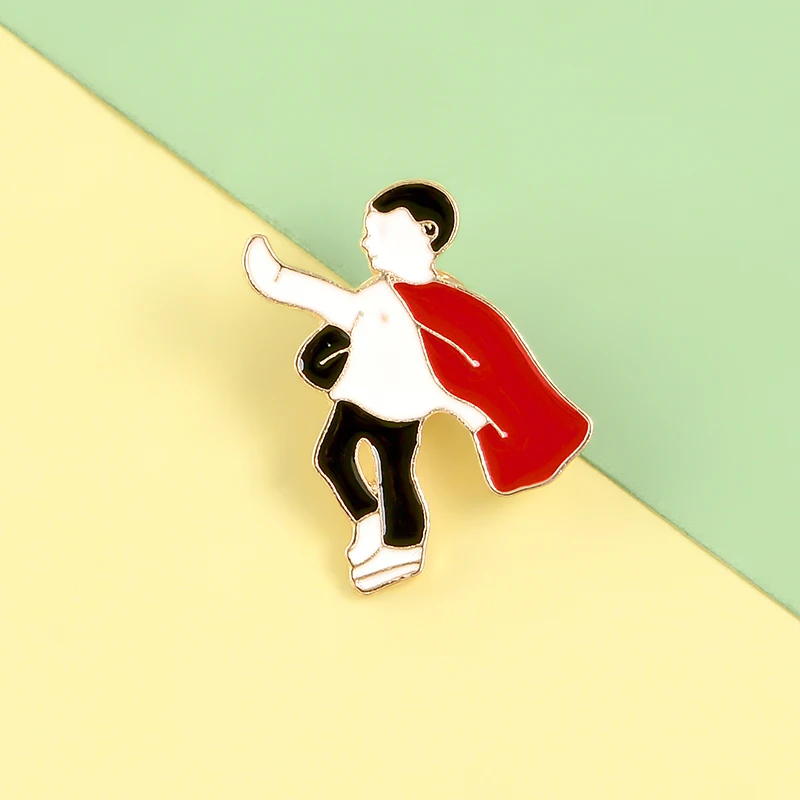 Булавки супер герой Фильм аниме Классический Персонаж эмаль металлические