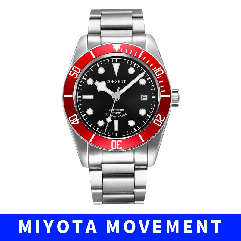 Часы мужские автоматические 41 мм NK98|Мужские механические часы| |