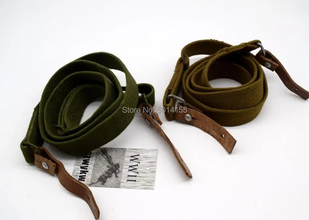 2 шт. излишки военный китайский PLA ТИП 56 холст SKS AK слинг желтый + зеленый
