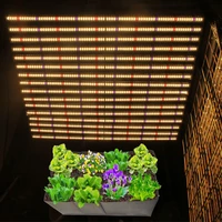 samsung lm301b full spectrum plant led grow light 16bars 1280w vertical growing hydroponics system for indoor plant