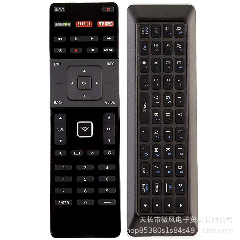 

XRT500 Remote Control Duplicator Reflective Keyboard For Vizio Television Smart TV Remote Control Reflective Keyboard
