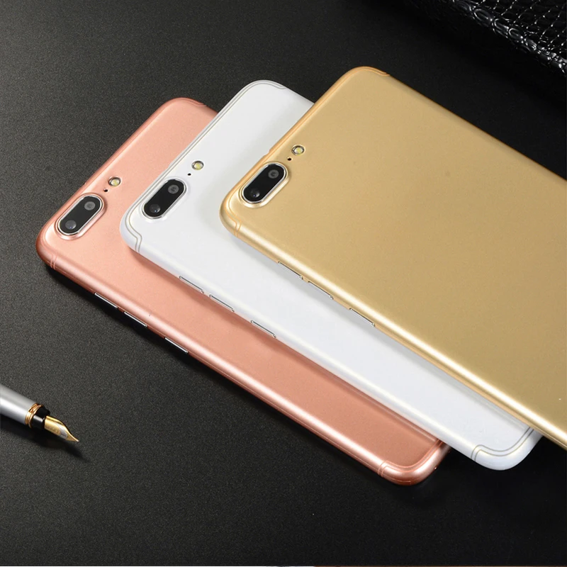 Глобальный язык 5 &quotдюймовый Android OS смартфон 7Plus смарт мобильный телефон Лицо ID