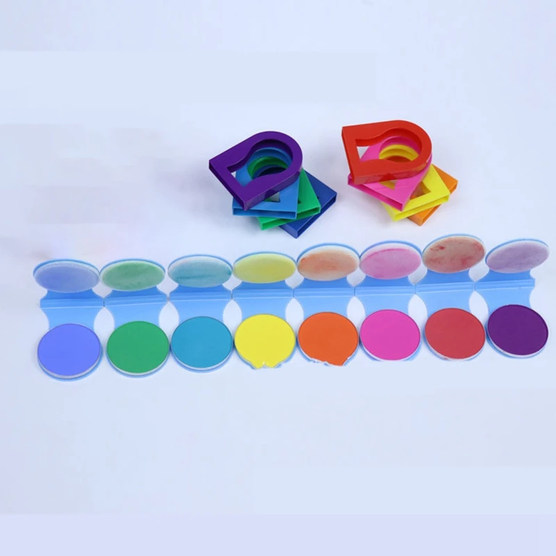 

2Box Hair Color Portable Hair Chalk Powder DIY Temporary Pastel Hair Dye Color Paint Pastels Salon Styling(1Box8Colors)