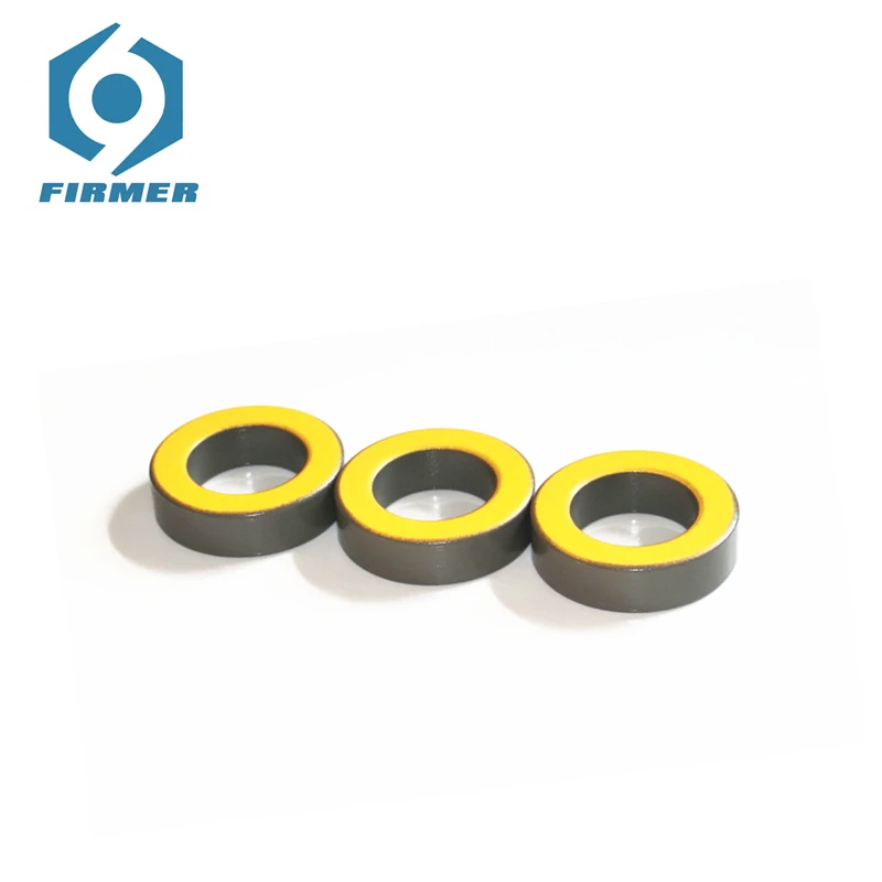 Ferrite Cores 50.8x31.8x14 mm 5 pcs Toroid Core Chokes Ring Iron Powder Inductor Rings Grey Yellow | Обустройство дома