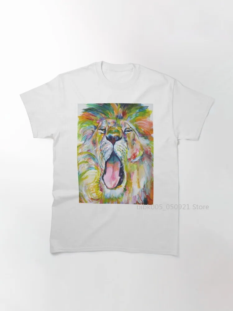 

Классическая футболка с изображением Льва