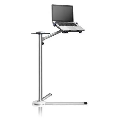 

360 Degree Rotation Height Adjustable Laptop Floor Stand With Mouse Tray Aluminum Alloy Ergonomics Laptop Desk Holder UP-7