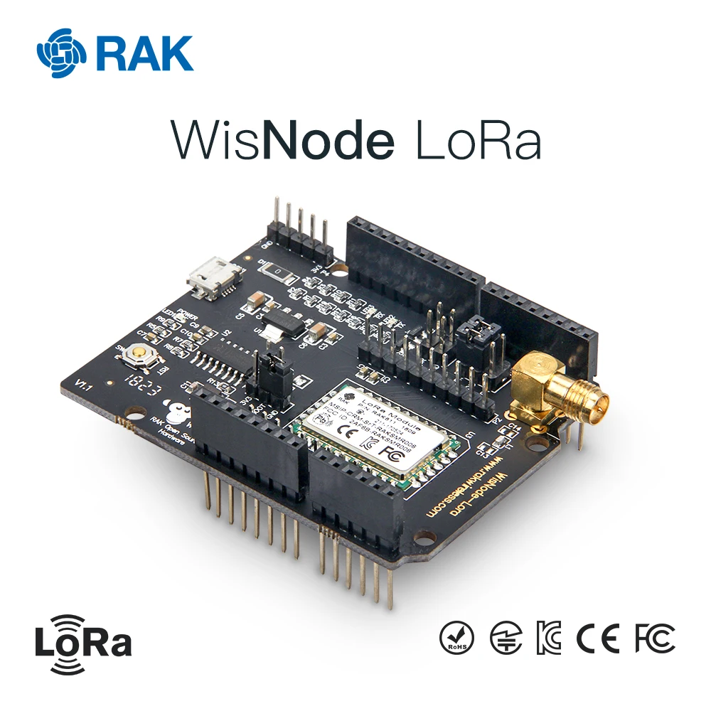 Модуль WisNode Lora IOT с открытым исходным кодом совместимая аппаратной платой для