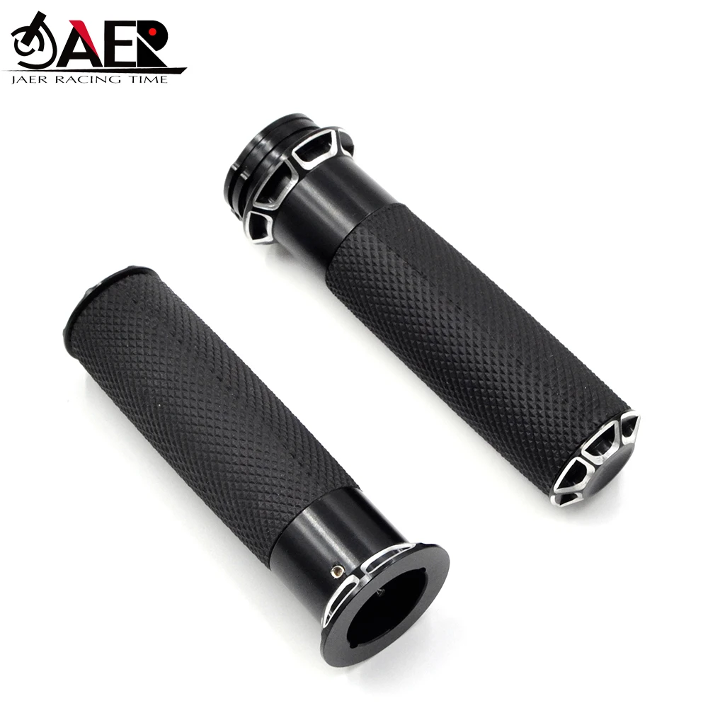 

Ручки для мотоцикла на заказ, алюминиевые ручки с ЧПУ, 1 дюйм, 25 мм, для Harley Softail Sportster Touring Dyna