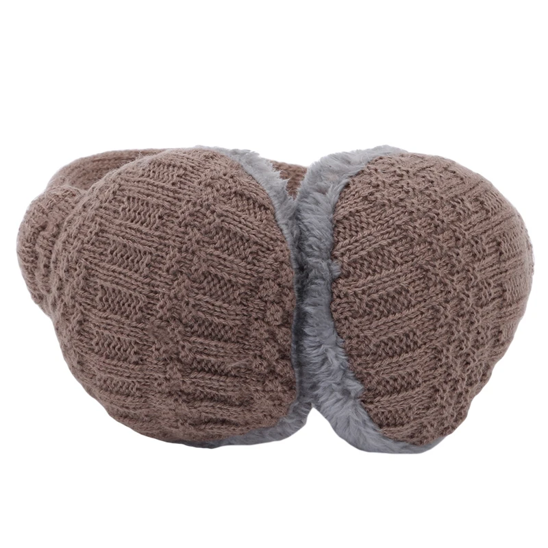 

New Warm Ear Muffs Cover Winter Knitted Earmuffs For Women Winter Ear Protector Plush Winter Ear Warmers