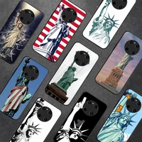 the statue of liberty phone case for huawei y 5 y6 2019 y5 2018 y9 2019 luxury case for 9prime2019