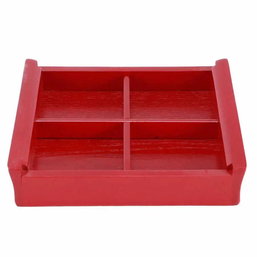 Поднос настольный разделенный органайзер для мелких предметов ящик хранения