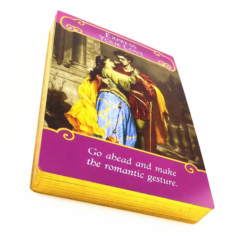 Romance Angels Oracle Cards английская карточная игра настольная Lenormand Wisdom Tarot Deck Детские