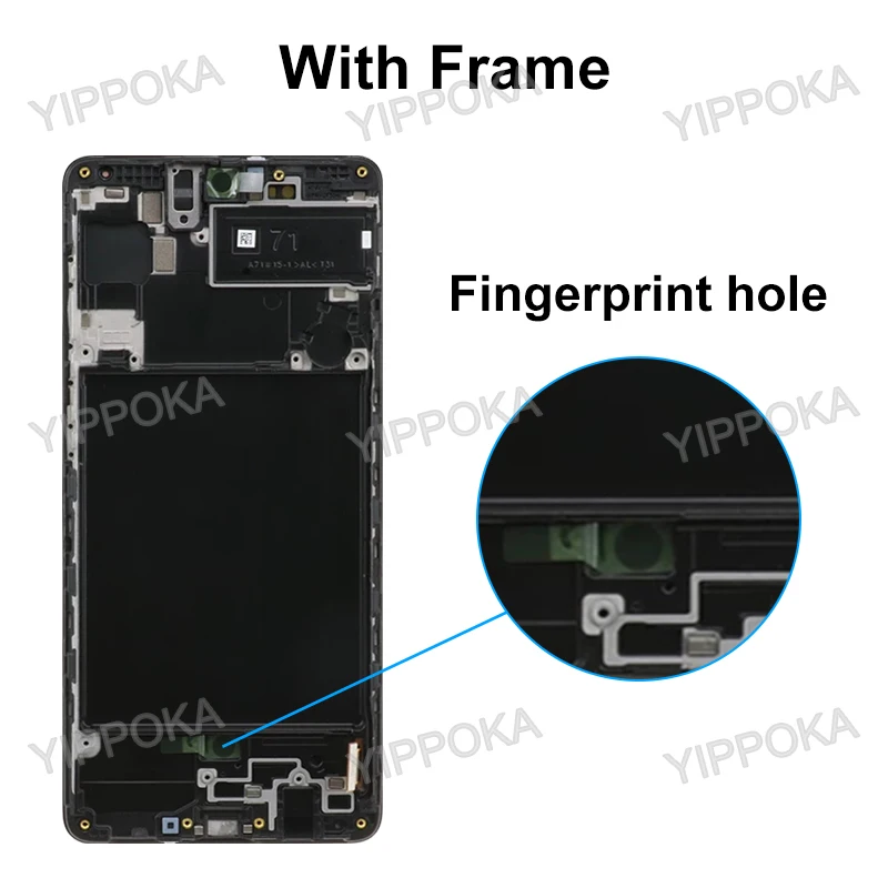 Pantalla LCD Original para Samsung Galaxy A71, digitalizador de pantalla t&aacute;ctil, SM-A715F/DSN SM-A715F/DS, reemplazo de pantalla-4