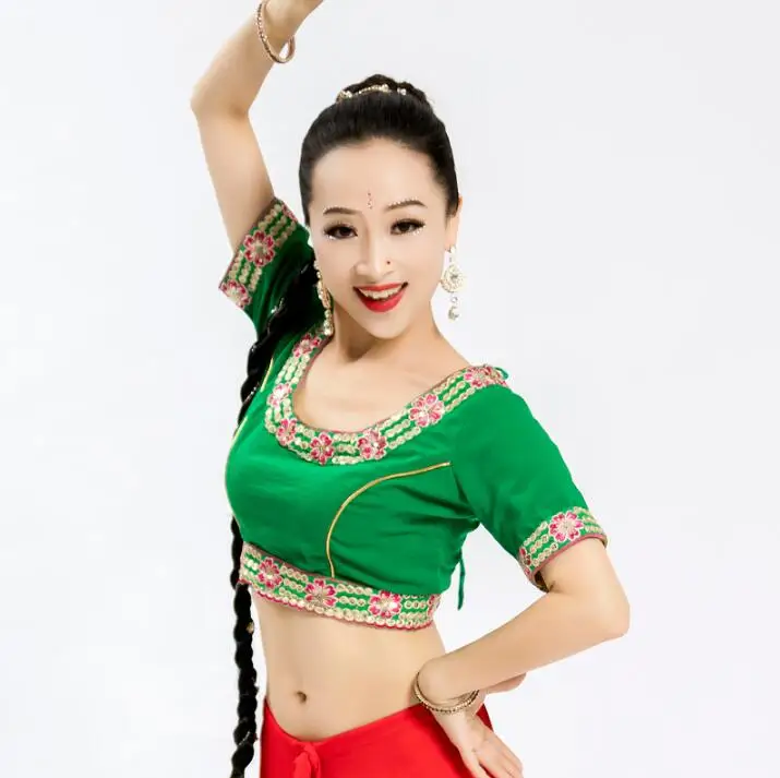 Leng Ha одежда для выступлений индийский сари женщина девушка красивый этнический