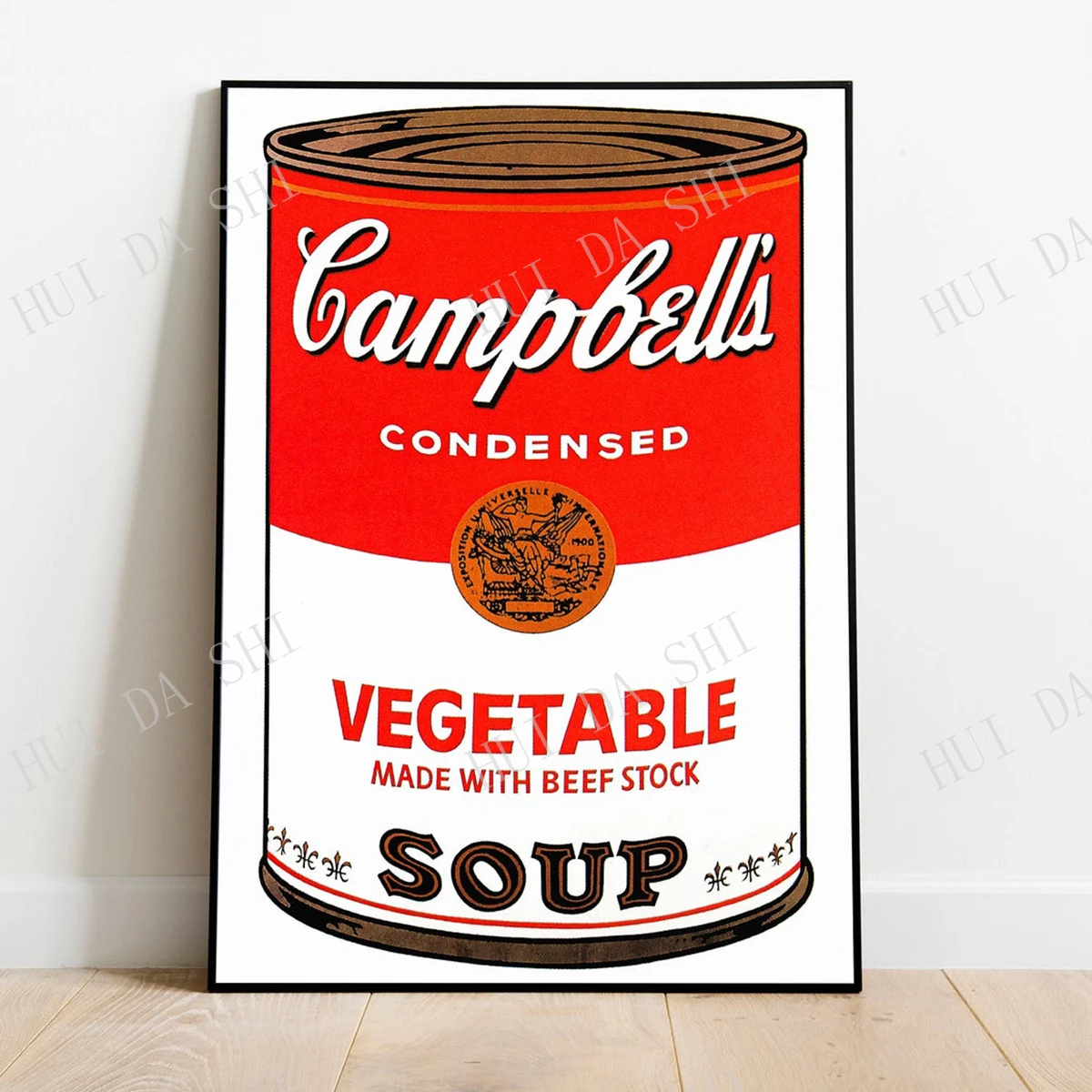 Художественная печать с изображением растительного супа Энди вархола поп-арт