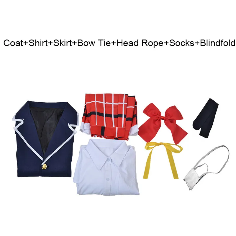 Таканаши Рикка Косплей Костюм Любовь, Чунибьо и Другие Глупости. Юниформа Школьницы ЖК Нибутани Шинка для Женщин.