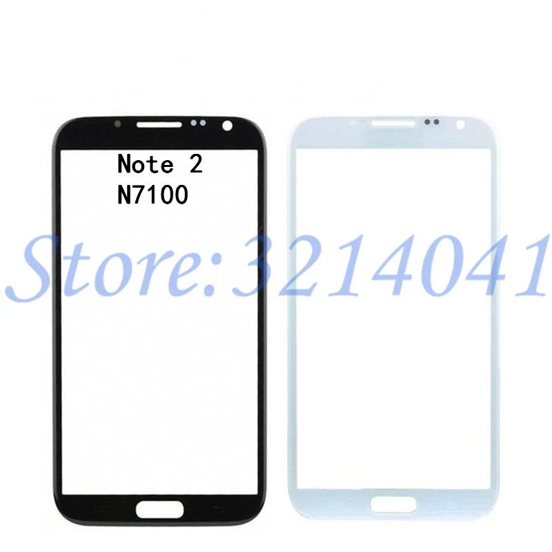 Для Samsung Galaxy Note 1 2 3 4 5 N7000 N7100 N900 N910 N920 Note4 Note5 передняя внешняя стеклянная линза