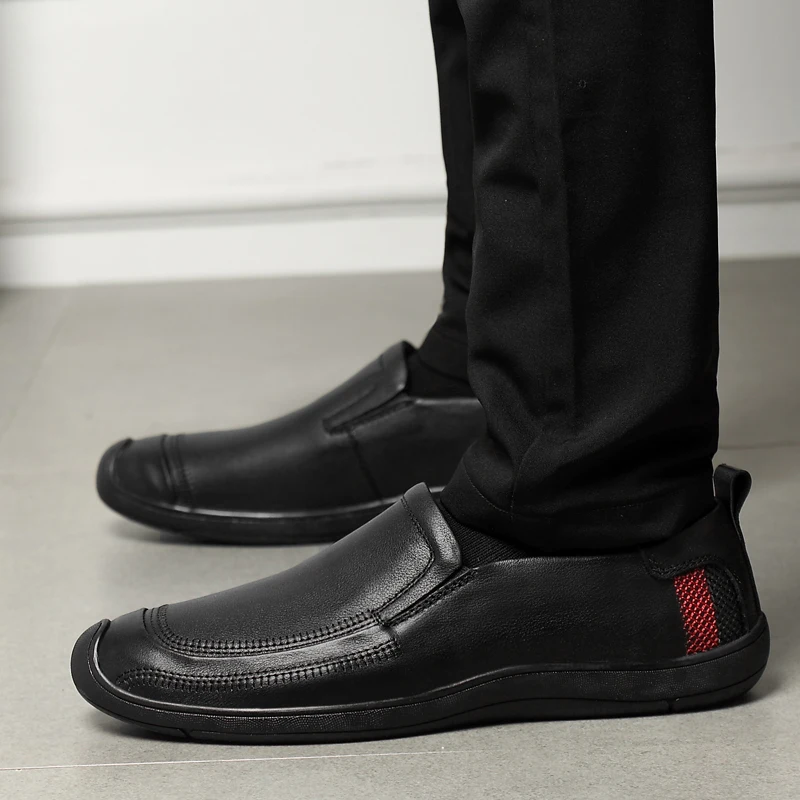 

Zapatos Informales De Hombre Leisure Shoes Casual Leather For Men Man Fashion Men's Sport Male Shoe Flat Mens Causal