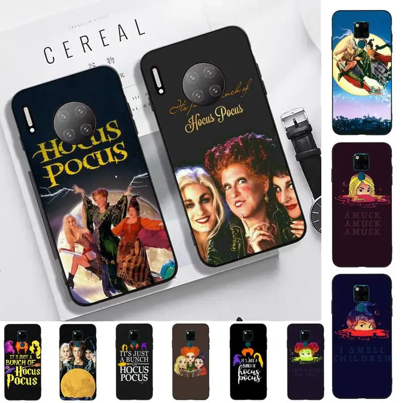 Чехол для телефона Hocus-Pocus с забавным фильмом Huawei Mate 20 10 9 40 30 lite pro X Nova 2 3i 7se |