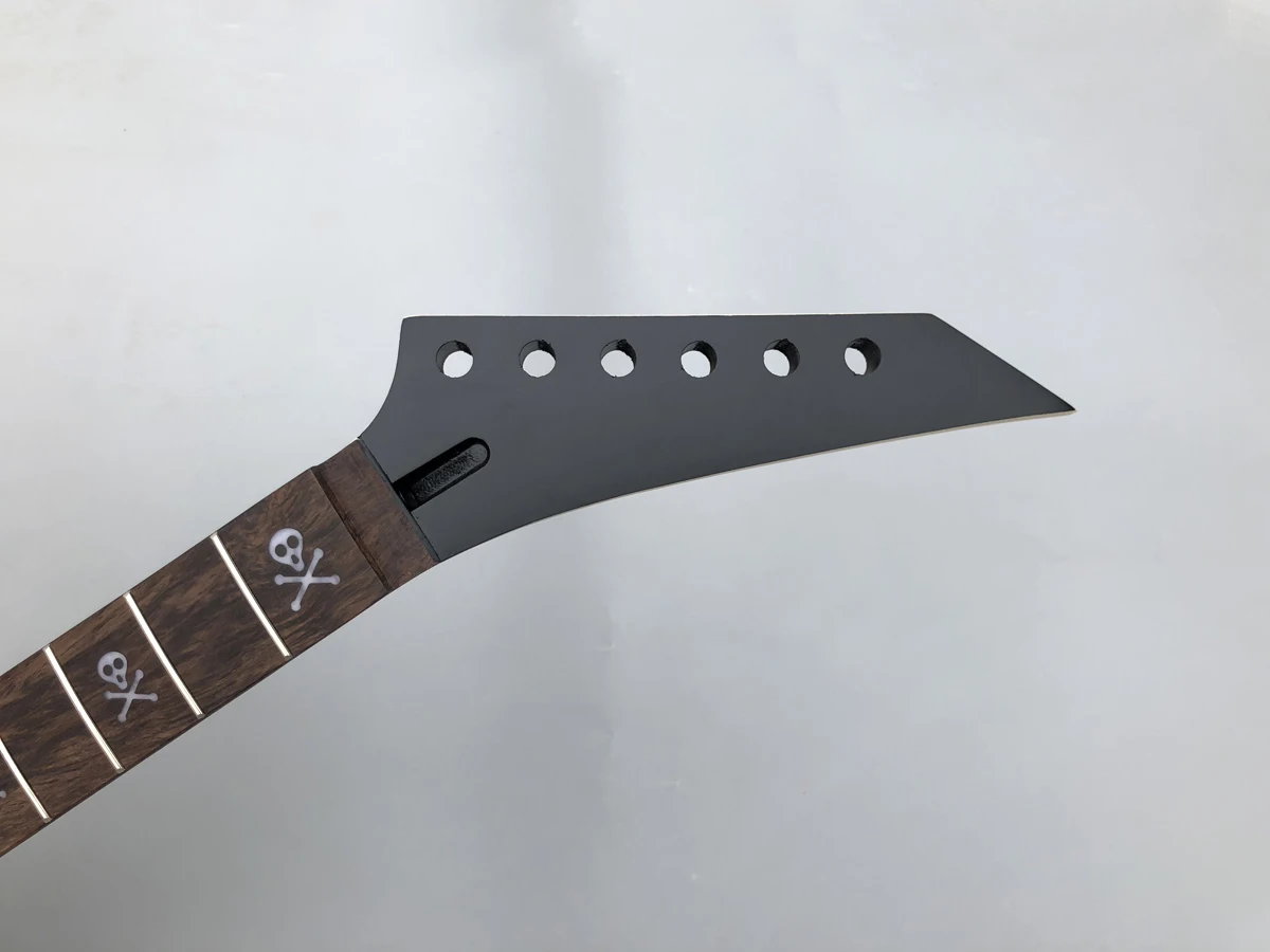 24 лада 25 5 дюйма Кленовая гитара Шейная подставка из палисандра фиксирующая гайка