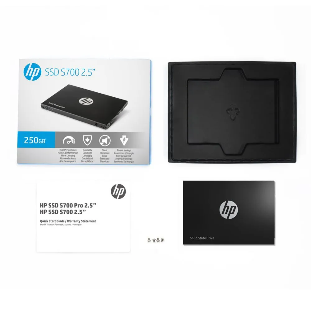 Твердотельный накопитель HP S700 2.5&quot SATA III 3D NAND TLC | Компьютеры и офис
