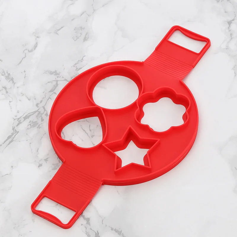 

Silicone Non Stick Fantastic Egg Pancake Maker Molds Reusable Pancake Maker Egg Ring Baking Omelet Mold Kitchen Cooking Tools