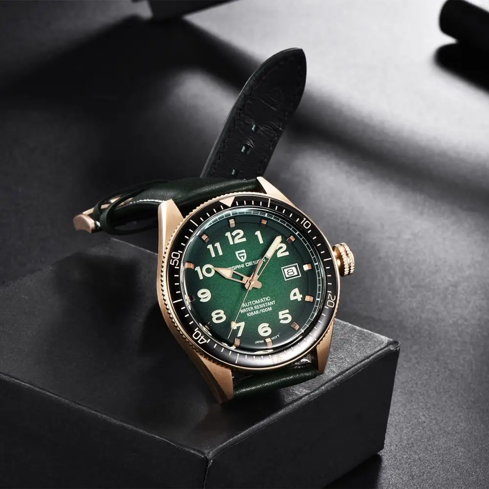 PAGANI Дизайнерские мужские часы Роскошные деловые механические наручные