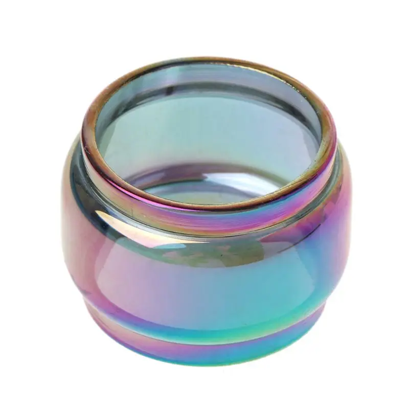 

Rainbow Transparent Fatboy Glass Tube for Cerberus Subohm Tank Atomizer Kit