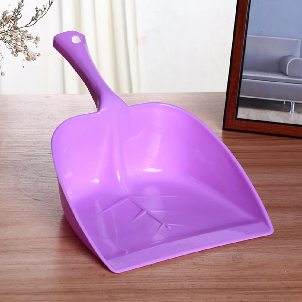 

Leaf shape Mini Broom Dustpan Set Desktop Household Cleaning Garbage Shovel(Sent Color Random)