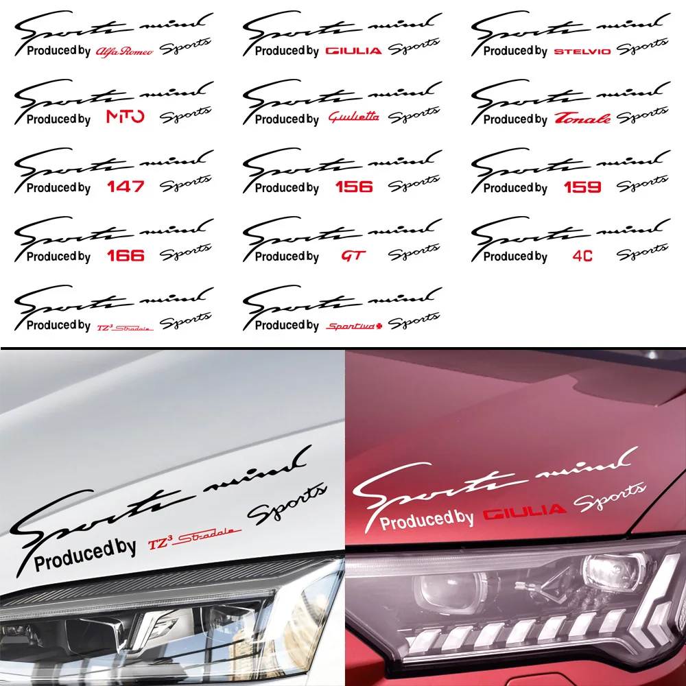 Светоотражающая наклейка для бровей в виде автомобильной лампы декоративная Alfa