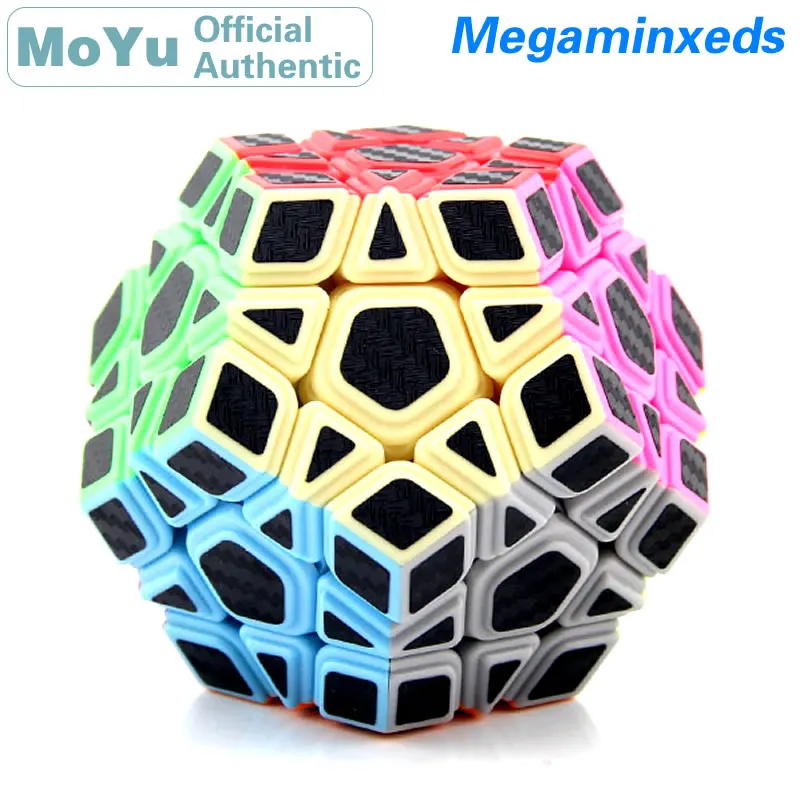 MoYu MeiLong Megaminxeds магический куб из углеродного волокна стикер Dodecahedron Neo скоростной