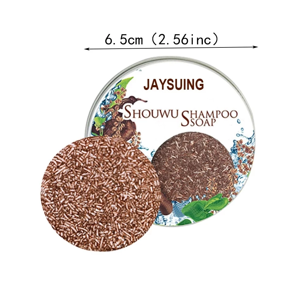 

Hair Darkening Shampoo Moisturizing Repairing Natural Gentle Formula Hair Cleaning Stick Gray Hair Reverse Handmade Soap Essence