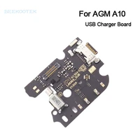 BEEKOOTEK New Original For AGM A10 USB Plug Charge Board With Vibrator Motor Parts For AGM A10 5 7  IP68 Mobile Phone