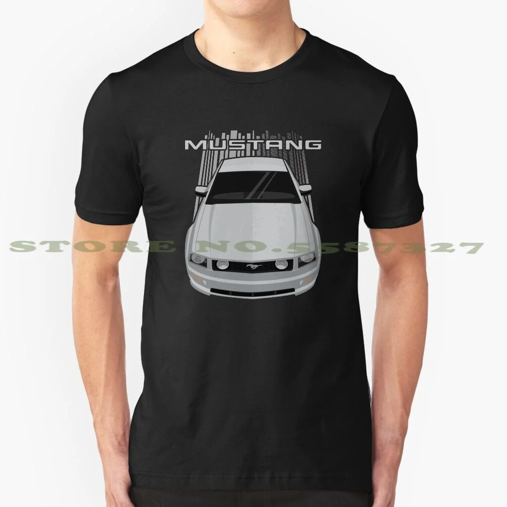 

Gt 2005 To 2009-Silver Black White Tshirt For Men Women Art S197 S197 Gt Dohc Stang S197 Garage Speed Race Car Cars