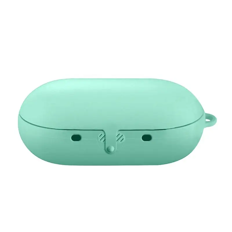 Противоударный гибкий силиконовый защитный чехол с карабином для Samsung Gear IconX 2018