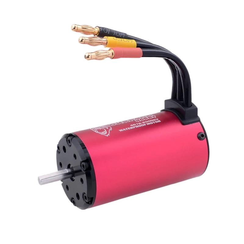 

SURPASS HOBBY KK Waterproof 4076 5.0mm Brushless Motor 2000KV for RC 1/8 Drift Racing Off-Road Climbing Car
