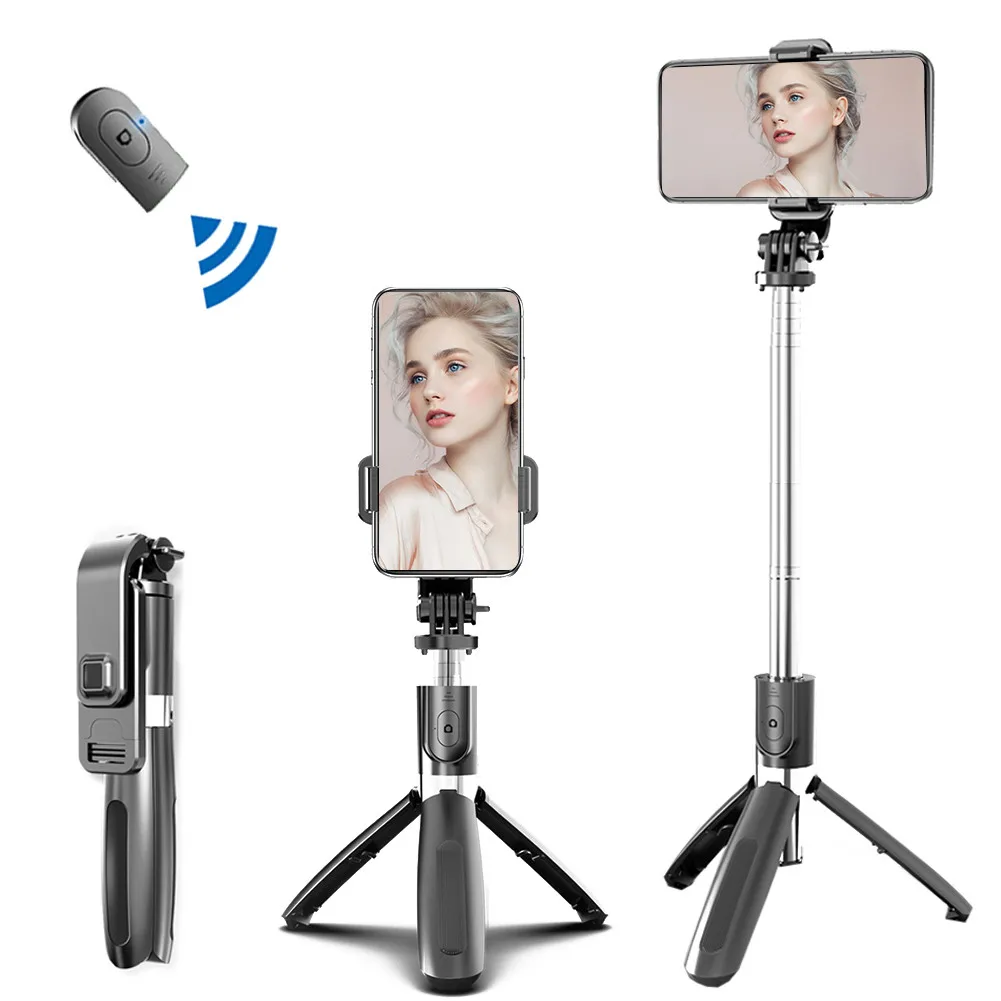 

Tripod Selfie Stick Portable Bluetooth Selfie Stick Tripod Portable Wireless Control Monopod Handheld For IOS/Xiaomi Phone
