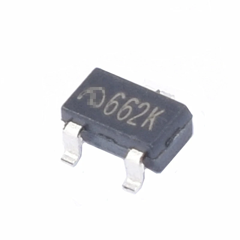 100 шт. новый оригинальный ME6206A33M3G Печатный 662K патч SOT-23 3 в 2% линейный регулятор -